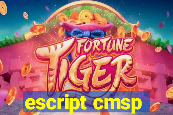 escript cmsp